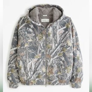 Abercrombie camo zip up